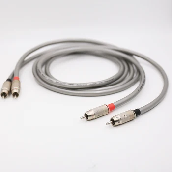 Vysoce Kvalitní Audiocrast Audio Note AN-Vx audio kabely Masivního Stříbra 99.99% RCA propojovací Audio Kabel