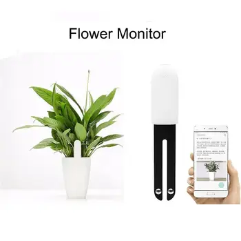 Youpin HHCC Flora Sledovat Digitální Rostliny, Tráva, Květ, Péče, Půdy, Vody, Světla Inteligentní Tester Senzor Rostlin Detektor