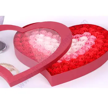 Zachovat Box Dárek Velkoobchod Ručně Vyráběné Diy Věčné Strana Umělá Květina Růže Manželství Dekorace Valentine Svatební Dodávky