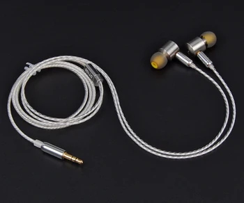 ZhiYin Z5000 V Ear Sluchátka Tesla Technologie Dynamic Drive Kovový hi-fi Sluchátka S MMCX Odnímatelné Bass Sluchátka Headset