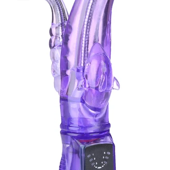 Černý Vlk Vibrátor Sex Produktů G-spot pochvy klitorisu Anální 3 body stimulace Vrazil Vibrátor Vibrátor sexuální hračky pro ženy
