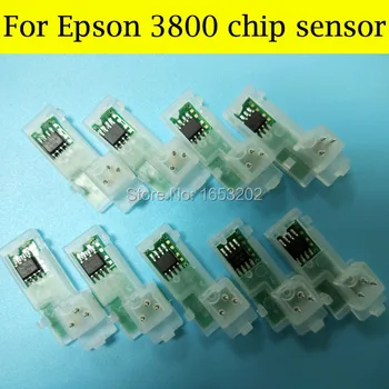 1 Sada Čip Snímače Pro EPSON 3800 Kompatibilní T5801-T5809 T580 580 Čip