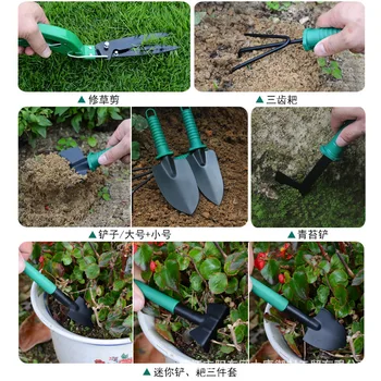 10pcs/Sada Zahradní souprava Ovoce Stromu Zahradnické Nůžky Roubování Nástroj Rake Nůž Spreji Kulatý a Ostrý Lopatu