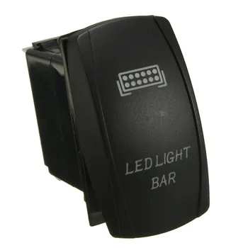 12V 40A Auto LED Light Bar Kolébkový Přepínač Kabelového svazku Kit Modré LED Světlo LED Pracovní Světlo Kolébkový Přepínač Univerzální