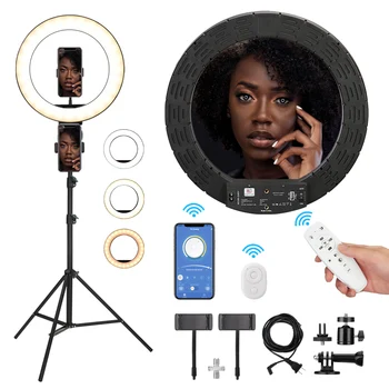 14 palců 10 palců LED Ring Light Fotografování Selfie Stativ Selfie Telefon Sportu Camer Studio Pro Youtube Make-up Pro Tiktok