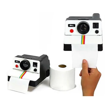 1KS WC Tkáně Box Kreativní Retro Polaroid Tvar Inspirovaný Tkáně Boxy Toaleta Rolka Papíru, Držák Kolonce Domů Koupelna Dekor