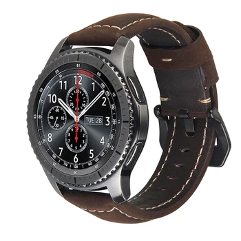 20 22mm obchodní watchband pro Samsung Gear S3/Galaxy 46mm chytré hodinky, pásek Pro Samsung Gear S2/Galaxy 42mm hranice náramek
