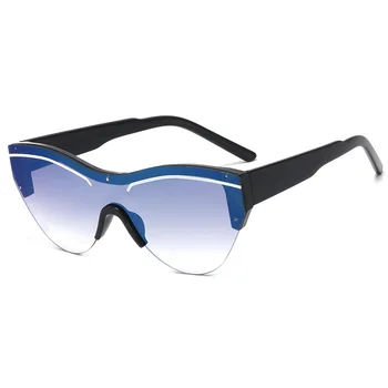 2020 Nové Cateye Vintage Černé sluneční Brýle Ženy Značky Design Retro Trojúhelník Sluneční Brýle Ženské Odstíny Dámy Dopis Brýle UV400