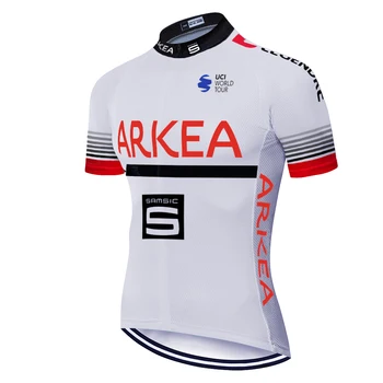 2020 Nové Muže ARKEA Tým Francie Krátké Sleeeve Cyklistický Dres Summmer Cyklistické Oblečení Cyklistické Oblečení Muži Cyklistické Kraťasy