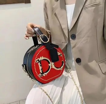 2020 Nové Přijet Luxusní Značky taška Ženy Taška přes Rameno Malé Kabelky, Spojky Dívky Kabelky Crossbody Tašky pro Nýt Ženy, Tašky