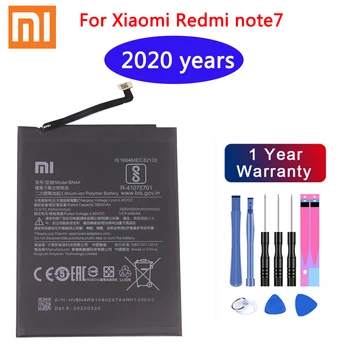 2020 originální Baterie 4000mAh BN4A Telefon Baterie Pro Xiaomi Redmi Note7 Poznámka 7 Pro M1901F7C Originální Baterie Telefonu + Nástroje Zdarma