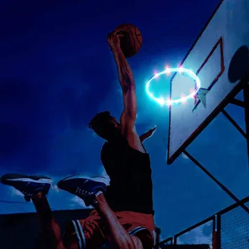 2835smd 45leds Basketbalový Koš Světla LED Solární strip Světlo pro Vnitřní/Venkovní Basketbalový Koš