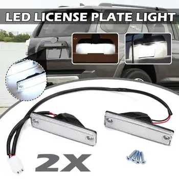 2ks Auto LED spz osvětlení spz Lampy White Chyba, Zdarma Led světlo pro Toyota 4Runner 1996-2020 pro Sequoia 2008-2019