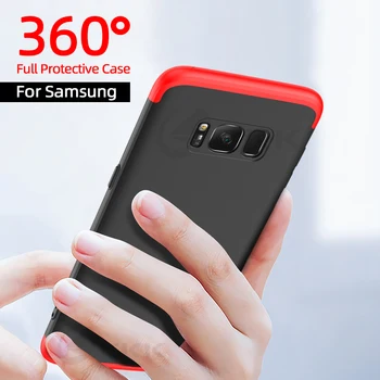 360 Plné Ochranné Pouzdro Pro Samsung Galaxy S10 S20 S9 S8 Plus Lite Ultra Nárazuvzdorné Pouzdro Pro Samsung S10 S9 S6 S7 Edge Poznámka 9 8