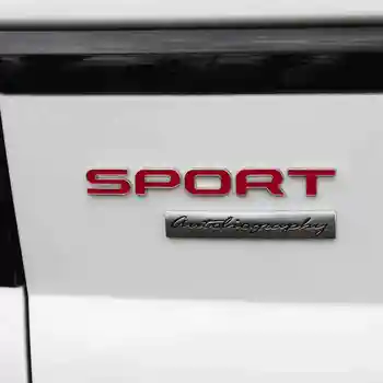 3D, Kov, SPORT Supercharged HSE LUXURY Si4 SDV6 SDV8 Znak Kufru Auta Odznak, Samolepky Pro Range Rover Autobiografie Objev