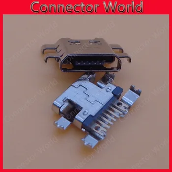 50ks/mnoho micro mini USB Nabíječka Nabíjecí Port Pro LG K10 K420 K428 jack zásuvka Konektor, Dock konektor Opravy Část 5-pin díly
