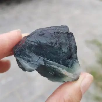 70g Přírodní Modrý fluorit Minerální Specime surový kámen crystal reiki léčení
