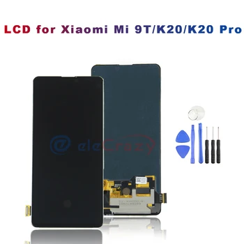 AAA Amoled LCD Pro XiaoMi Mi 9T Displej pro RedMi K20/K20 Pro Touch Screen Digitizér Montáž Zdarma dárek