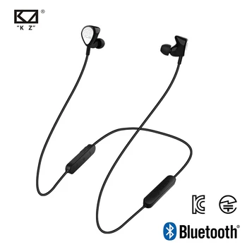AK KZ TZB Bluetooth BA+DD V Ear Sluchátka Hybridní Sluchátka hi-fi Basový Hluk Cancelling Sluchátka S Mikrofonem APTX MIC ZS5 ZS6 AS10 ZST