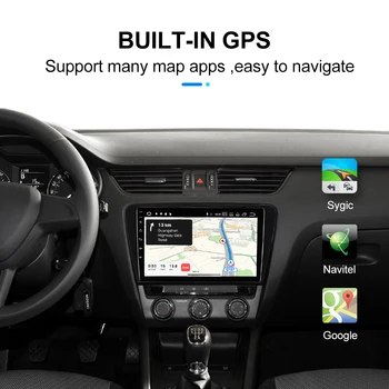 Auto Rádio Multimediální Přehrávač Pro Škoda Octavia 3 A7 2013-2018 Android 10.0 Autoradio GPS Navigace DVR Camera WIFI, IPS Displej