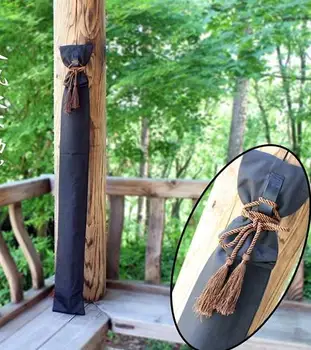 Bambus katana meče taška Kendo, kung-fu bojových umění bojovník nože tašky Japonský nůž, meč bag