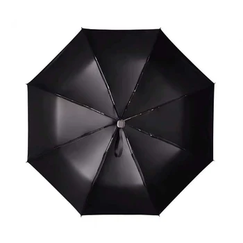 BLA Nové Módní Čisté Obchodní Vzor 3-Skládací Automatický Deštník, Déšť, UV Deštník Pro Ženy, Muže, Větruodolný Deštníky YS200151