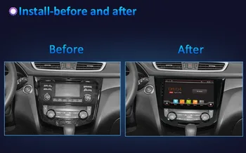Bosion PX6 Android10 10.1 Palcový Auto Rádio Multimediální Video Přehrávač, Navigace Pro rok 2013 2016 Nissan QashQai, X-Trail SWC