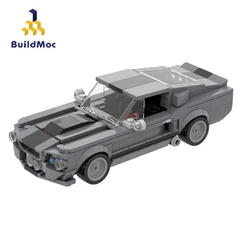 BuildMoc Technic Auto PF Speed Champions Super auto Super Závodní Auta, Sportovní Vozidla, Stavební Bloky, Technic Cihly Hračky Pro Děti