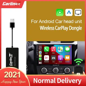 CarlinKit Bezdrátové CarPlay Dongle Android Auto Fit Refit Android Obrazovce Rádio Multimediální Smart Link Autokit Pro Zrcadlo Mapě Hudba