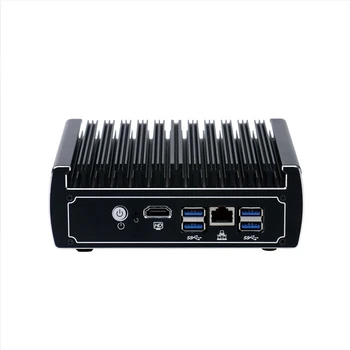 Core i5 7200U i3 7100U bez ventilátoru Pfsense Mini PC 6*Intel Gigabit Lan Win10 Linux AES-NI Firewall, Síť, Router, DHCP, VPN Server