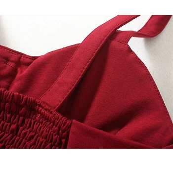 Crop Top Mujer Košilka Tank Létě Tlačítko Bralette Módní Sexy Strappy Pruhované Černá Bílá Červená Dámské Tričko Fitness Oblečení