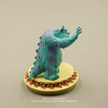 Disney Monsters University Mike Wazowski Pan Q 7cm Akční Obrázek Anime Mini Dekorace PVC Kolekce Figurka Hračka model dárek
