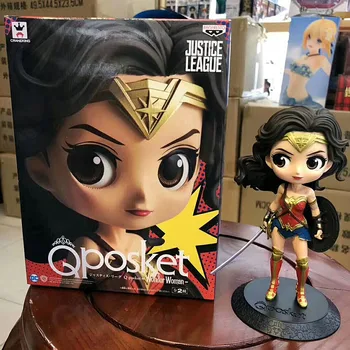 Disney Q Posket Údaje Hračka, Harley Quinn Suicide Squad Wonder Woman Avengers Endgame Model Panenky Dárek pro Děti