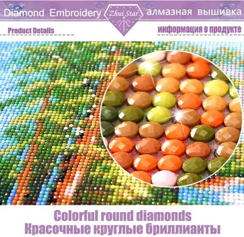 DIY diamantový malování cross stitch obrázek Rusku ikonu 5d kolo diamond výšivky cube vrták kamínky Věřící Lidé