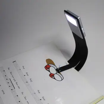 Dobíjecí E-kniha Světlo Led Pro Kindle Papíru Jako Záložky Lampa na Čtení Tenké, Teplé Bílé Osvětlení Flexibilní E-přečtěte si Knihu Světlo