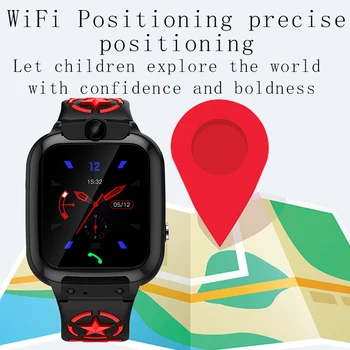 DS60 Inteligentní hodinky, Dotykový Displej Polohování, Vodotěsné Zavolat Chytré Hodinky pro Děti Student WatchGPS nejprodávanější 2020