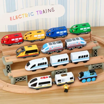 EDWONE-Všechny Druhy Elektrický Vlak Magnetické Auto Track Železniční Příslušenství Vzdělávací DIY Originální Hračky, Dárky Pro Děti