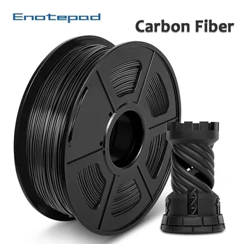 Enotepad PLA Uhlíkové Vlákno 3D Tiskárny Filament 1.75 mm nové 3D Printing filament 1KG Nízký Zápach Rozměr 0,02 mm drátu pro 3d tiskárny