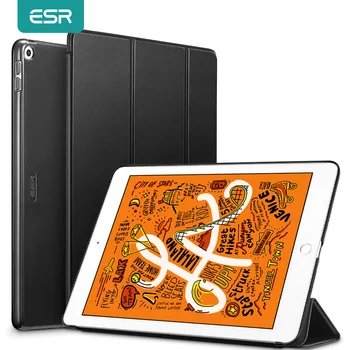 ESR Pouzdro pro iPad Mini 5 2019 Hurá Trojdílné Smart Case Auto Sleep/Wake Lehký Stojan Pouzdro Pevný Zadní Kryt pro iPad Mini 5