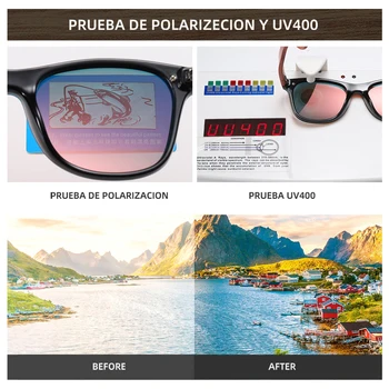 EZREAL Pánské sluneční Brýle Polarizované Červené Dřevo, Zrcadla, Čočky, Sluneční Brýle, Ženy Značky Design Barevné Odstíny, Ručně vyráběné S5029