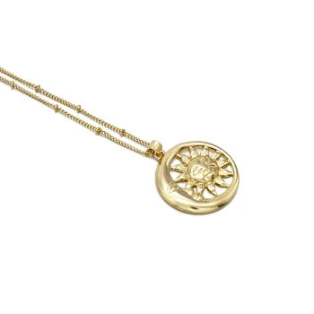 FLASHBUY Nové Módní Hvězda Moon Řetěz náhrdelník Náhrdelník 2020 Prohlášení Multi Vrstvený Náhrdelník s Přívěskem pro Ženy Strana Šperky Dárkové