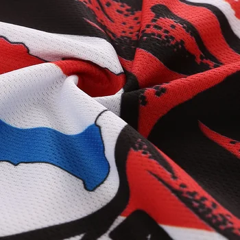 Francouzi Polyester Motocross jersey 2020 Dlouhý Rukáv Horské Kolo Košile Letní Anti-pot Plné Mtb Downhill Dres Uniform
