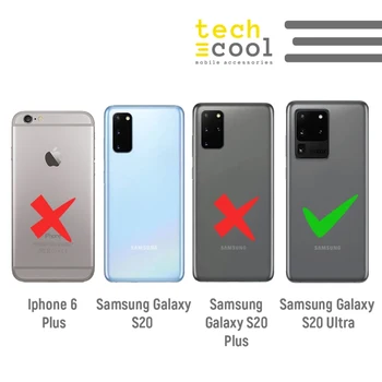 FunnyTech®Samsung Galaxy S20 Ultra l case transparentní