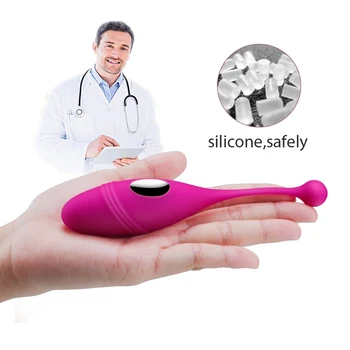 Gelugee Bezdrátové Dálkové Ovládání Vibrační Vajíčko, Silikonový Sex Hračka pro Ženy USB Dobíjecí Vibrace, Masáž, Dospělý Sex Produktu