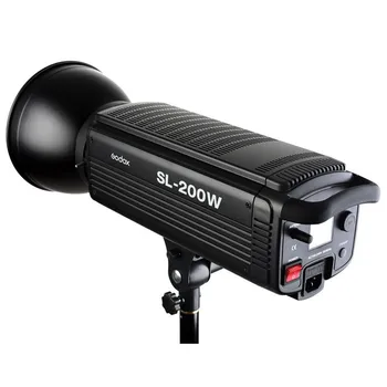 Godox SL-200W Bílá Verze LCD Panel LED Video Světlo Bezdrátové Ovládání pro Svatební, Reportážní, Nahrávání Videa Photo Studio