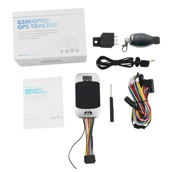 GPS Tracker Auto GPS303G TK303G Odříznout Oleje Podporu Energie Paliva Snímač Mobilní telefon APLIKACE s Dálkovým ovladačem 12PIN kabelového bez krabice