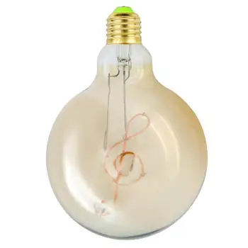 HiMISS 4W Led Žárovky Vintage Žárovka Velký Edison Žárovku Led Žárovky 4W AC85-265V Dekorativní Žárovka, Hudba, Poznámka