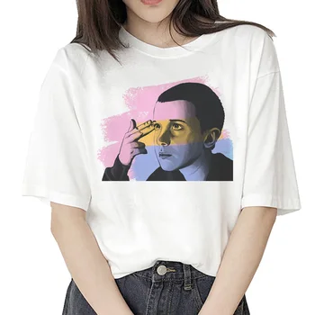Hip Hop 90. let Gotické Ženské Oblečení Cizí Věci 3 T Shirt Jedenáct 2020 Ženy Femme Streetwear Pár Oblečení Nové Tričko
