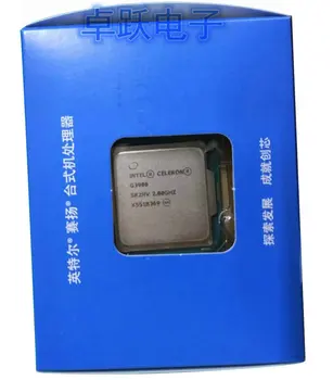 Intel Celeron G3900 Krabici procesoru LGA1151 14 nanometrů Dual-Core funguje správně Desktop Procesor