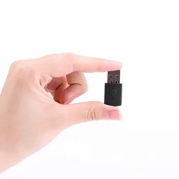 Kebidumei Mini 3,5 mm Bluetooth 4.0 EDR, USB Bluetooth Dongle USB Adaptér pro PS4 Stabilní Výkon Bluetooth Sluchátka s mikrofonem